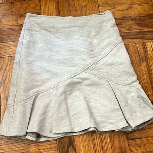 bec & bridge gray skirt size: 4